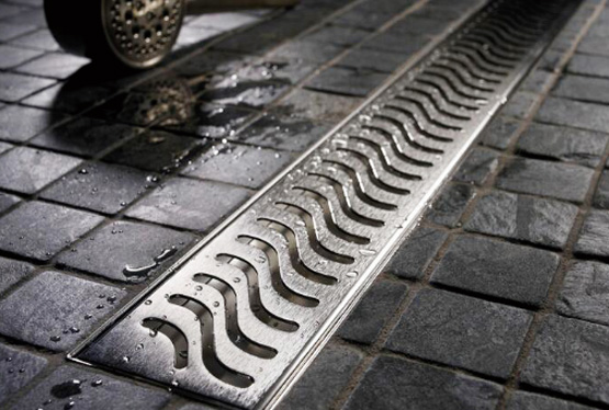 Stainless Steel Long Linear Floor Drain